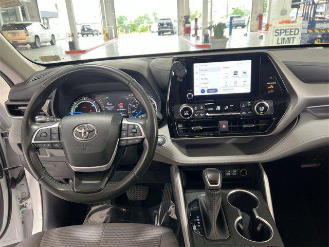 used 2023 Toyota Highlander Hybrid car, priced at $30,500