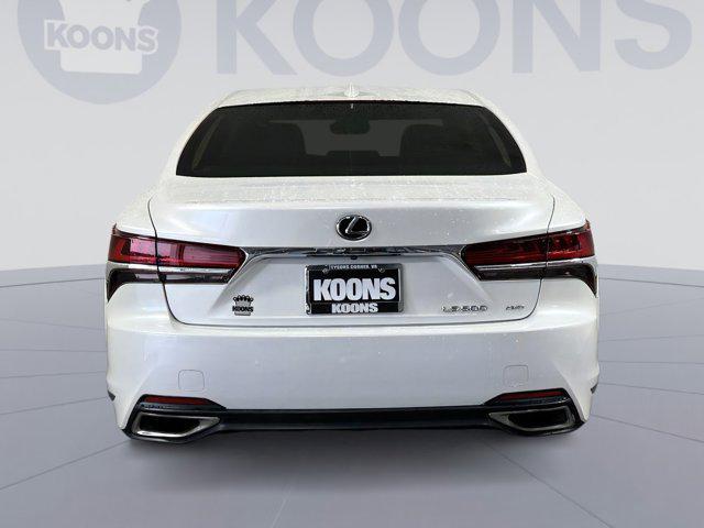 used 2018 Lexus LS 500 car, priced at $33,500