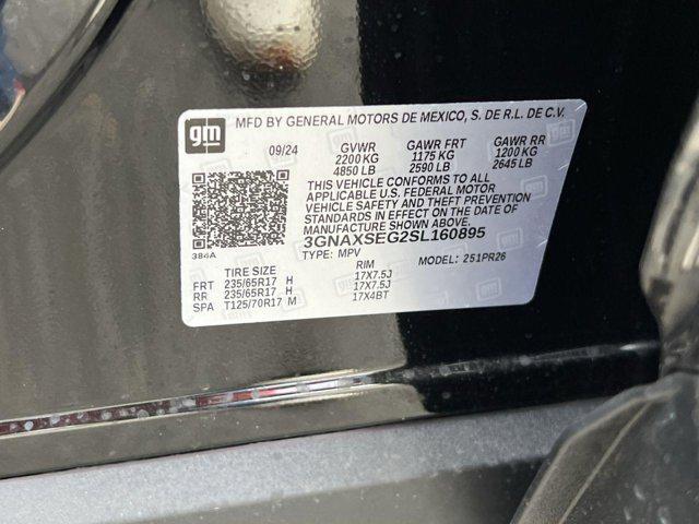 new 2025 Chevrolet Equinox car, priced at $34,325