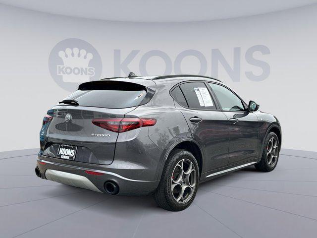 used 2022 Alfa Romeo Stelvio car, priced at $30,000
