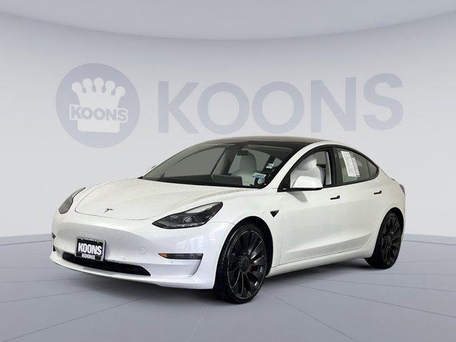 used 2021 Tesla Model 3 car, priced at $29,000