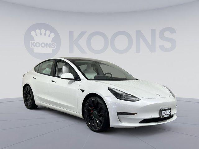 used 2021 Tesla Model 3 car, priced at $29,000