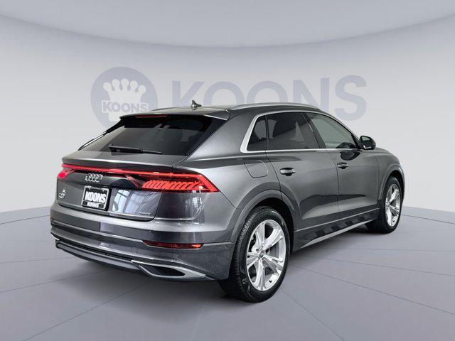 used 2019 Audi Q8 car, priced at $36,500