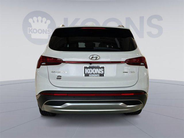 used 2021 Hyundai Santa Fe car, priced at $24,000