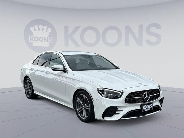 used 2021 Mercedes-Benz E-Class car, priced at $37,000