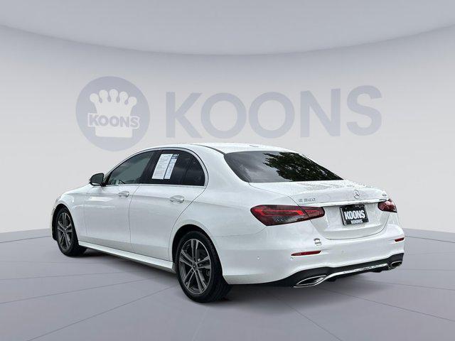 used 2021 Mercedes-Benz E-Class car, priced at $37,000