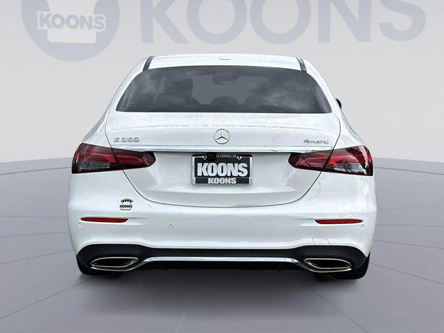 used 2021 Mercedes-Benz E-Class car, priced at $37,000