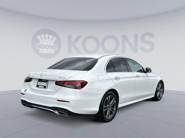 used 2021 Mercedes-Benz E-Class car, priced at $37,000