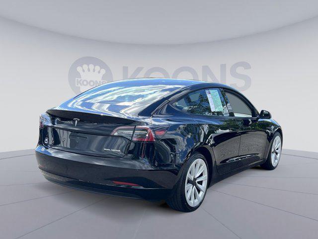 used 2022 Tesla Model 3 car, priced at $24,000