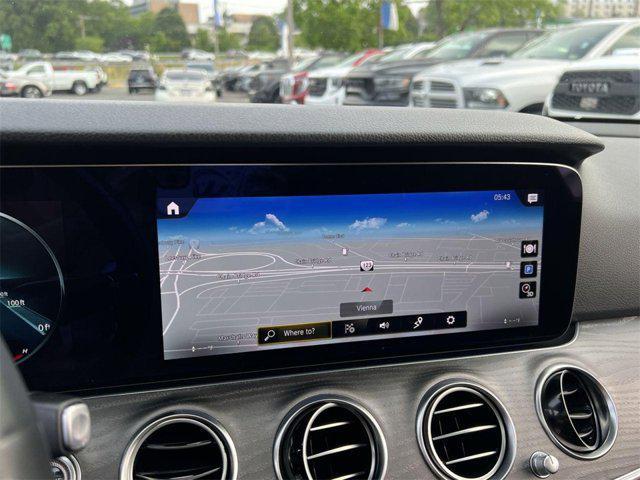 used 2021 Mercedes-Benz E-Class car, priced at $23,000