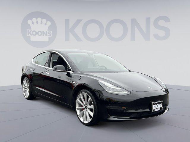 used 2020 Tesla Model 3 car, priced at $18,750