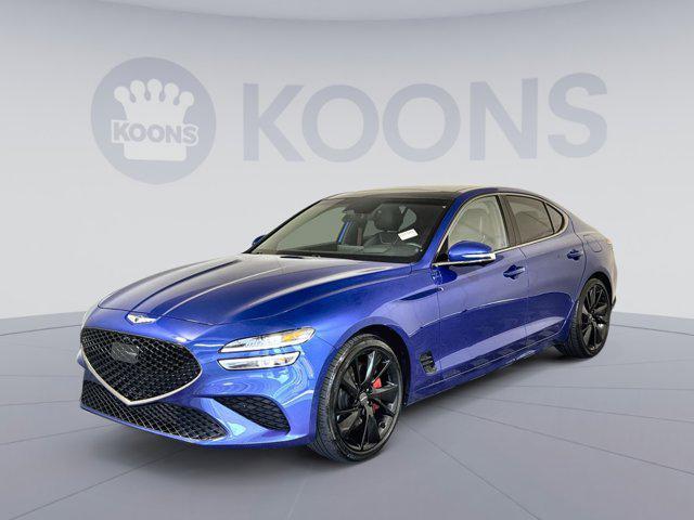 used 2022 Genesis G70 car, priced at $34,000