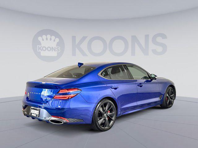 used 2022 Genesis G70 car, priced at $34,000