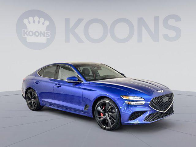 used 2022 Genesis G70 car, priced at $34,000
