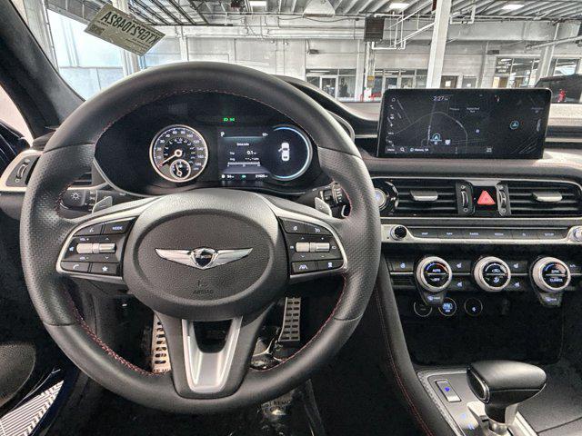 used 2022 Genesis G70 car, priced at $34,000