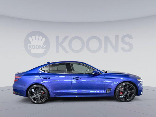 used 2022 Genesis G70 car, priced at $34,000