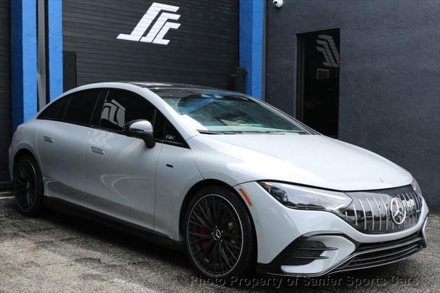 used 2023 Mercedes-Benz AMG EQE car, priced at $69,800