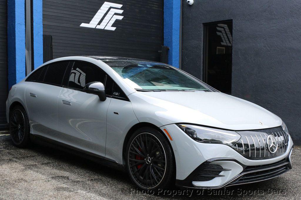 used 2023 Mercedes-Benz AMG EQE car, priced at $69,800