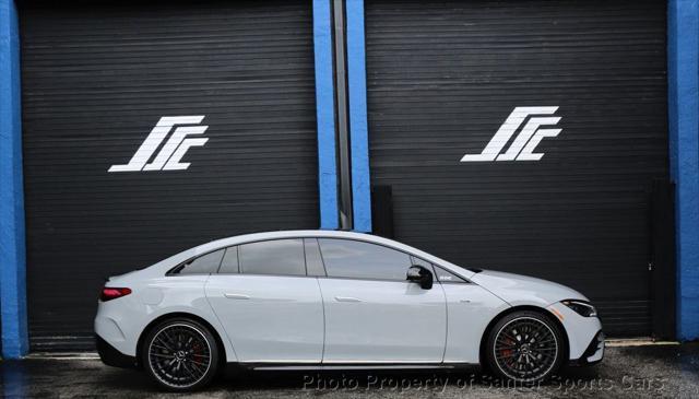 used 2023 Mercedes-Benz AMG EQE car, priced at $69,800