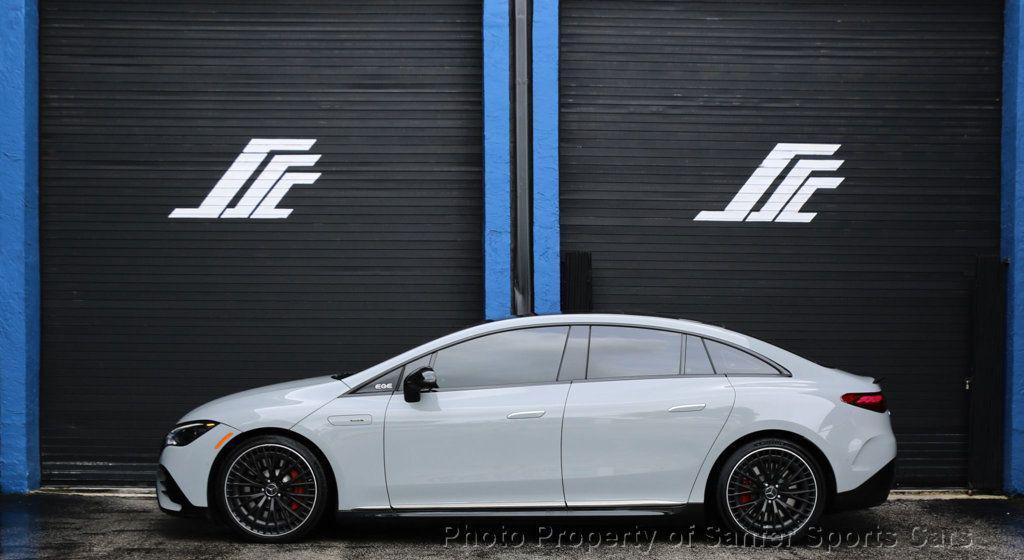 used 2023 Mercedes-Benz AMG EQE car, priced at $69,800
