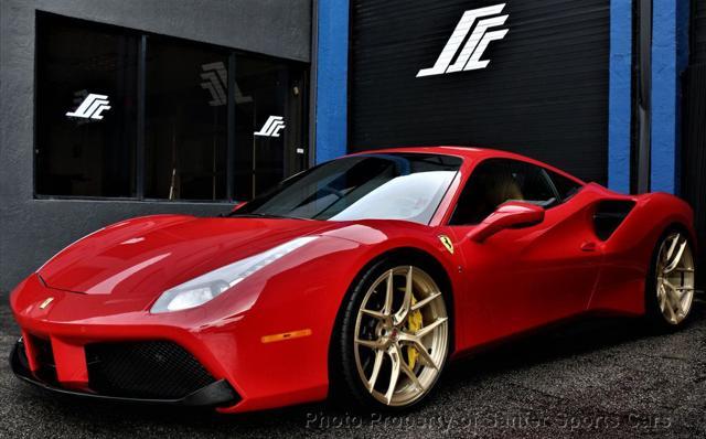used 2016 Ferrari 488 GTB car, priced at $204,800