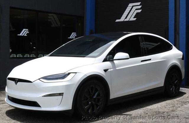 used 2023 Tesla Model X car, priced at $59,800
