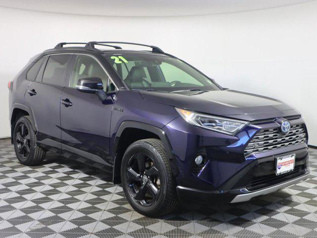 used 2021 Toyota RAV4 Hybrid car, priced at $26,435