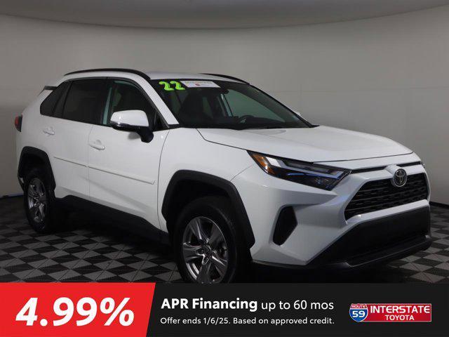 used 2022 Toyota RAV4 car, priced at $29,998