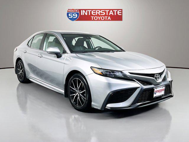 used 2021 Toyota Camry car, priced at $22,922