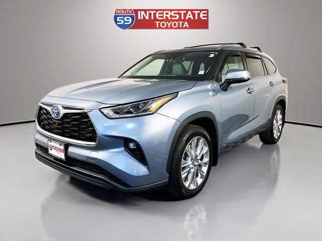 used 2023 Toyota Highlander Hybrid car, priced at $47,885