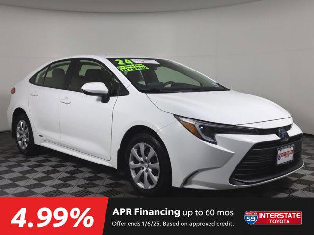 used 2024 Toyota Corolla Hybrid car, priced at $26,434