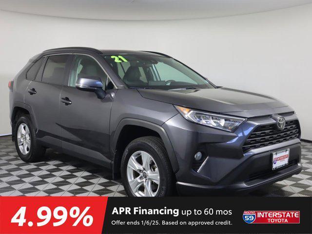 used 2021 Toyota RAV4 car, priced at $28,852