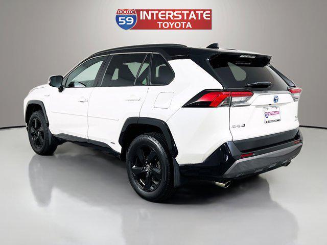 used 2021 Toyota RAV4 Hybrid car, priced at $27,744