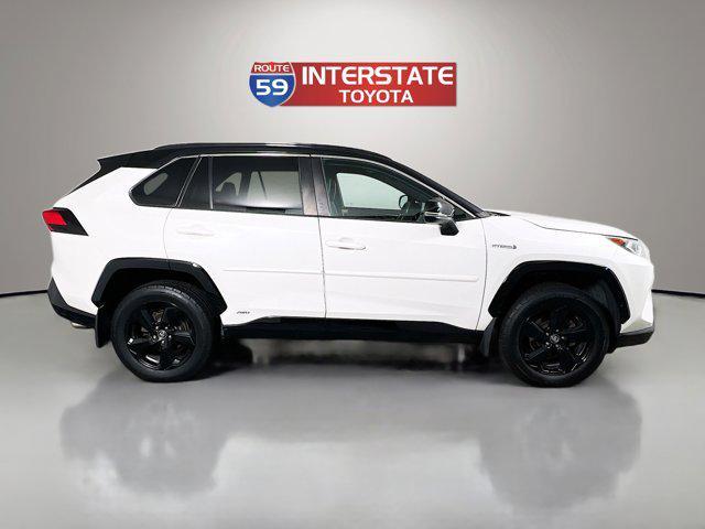 used 2021 Toyota RAV4 Hybrid car, priced at $27,744