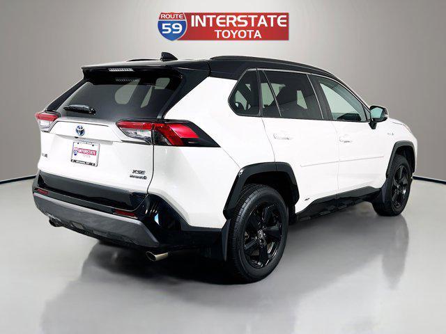used 2021 Toyota RAV4 Hybrid car, priced at $27,744