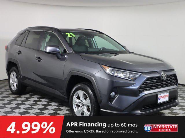 used 2021 Toyota RAV4 car, priced at $29,899