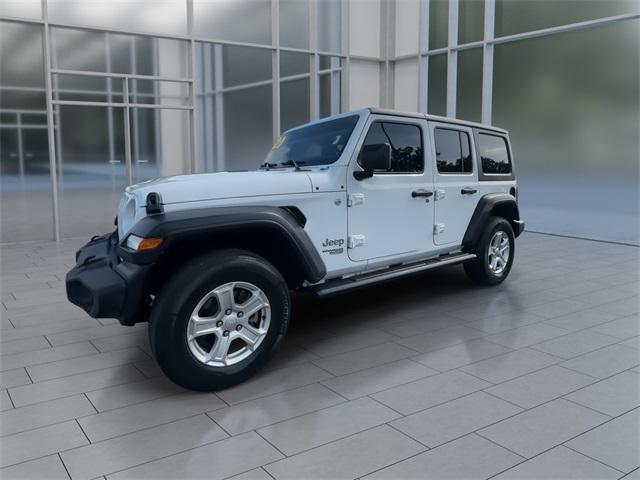 used 2020 Jeep Wrangler Unlimited car, priced at $24,977