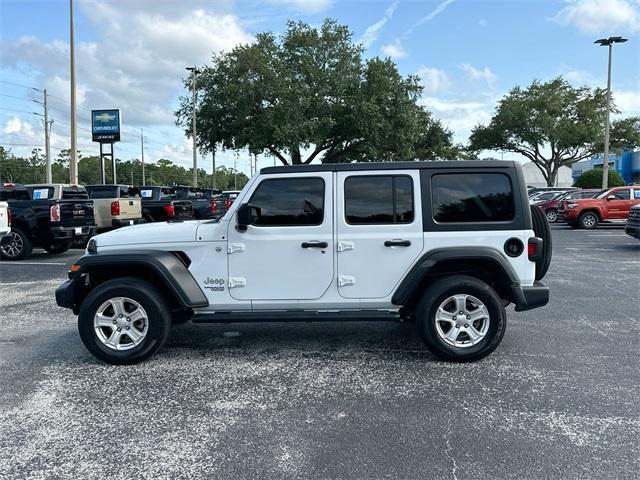 used 2020 Jeep Wrangler Unlimited car, priced at $24,977