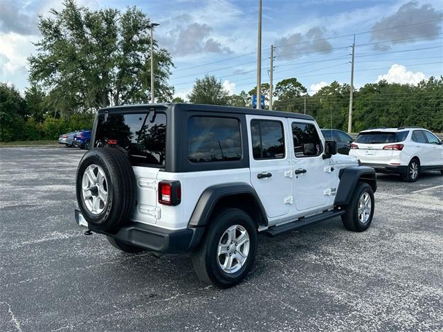 used 2020 Jeep Wrangler Unlimited car, priced at $24,977