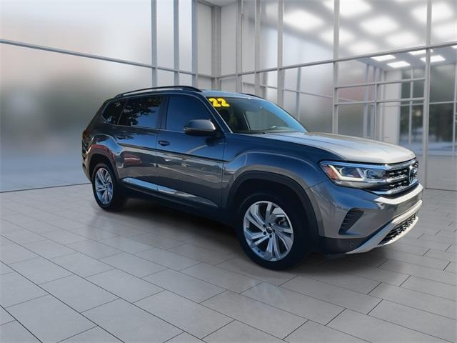 used 2022 Volkswagen Atlas car, priced at $25,777