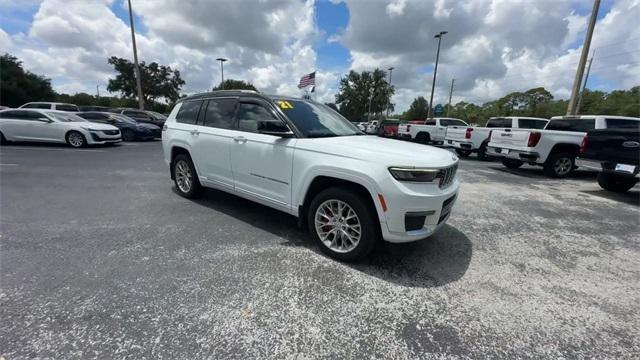 used 2021 Jeep Grand Cherokee L car, priced at $29,977