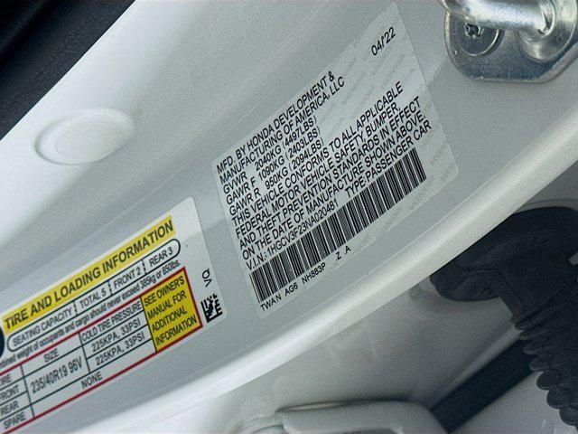 used 2022 Honda Accord Hybrid car, priced at $27,999
