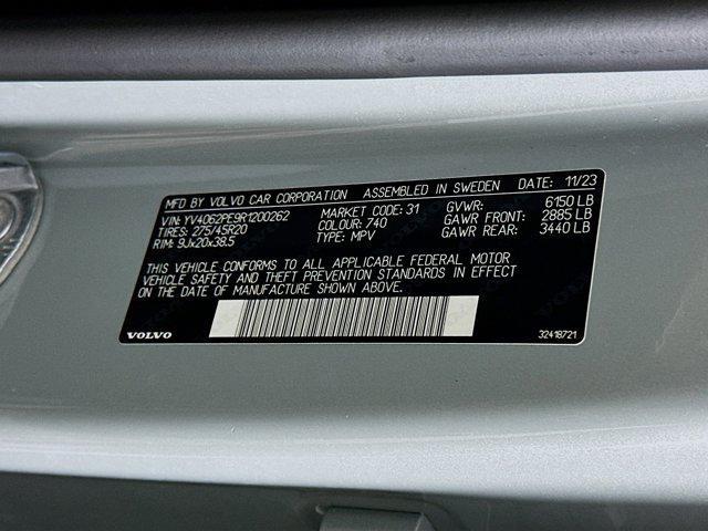 used 2024 Volvo XC90 car, priced at $45,297