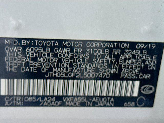 used 2020 Lexus LS 500 car, priced at $49,996