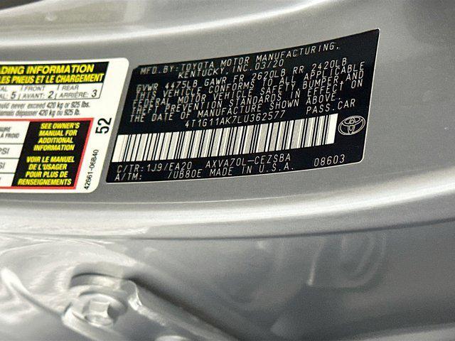 used 2020 Toyota Camry car, priced at $17,496