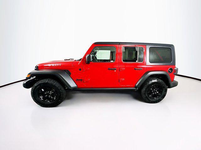 used 2021 Jeep Wrangler car, priced at $28,987