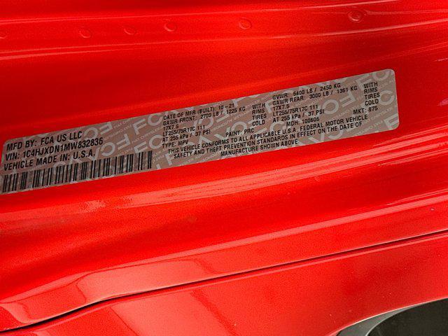 used 2021 Jeep Wrangler car, priced at $28,987