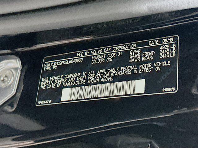 used 2020 Volvo S60 car, priced at $14,987