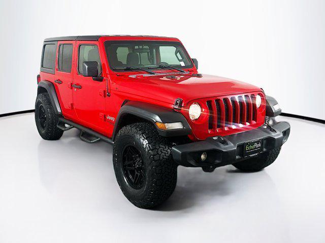 used 2020 Jeep Wrangler Unlimited car, priced at $27,897