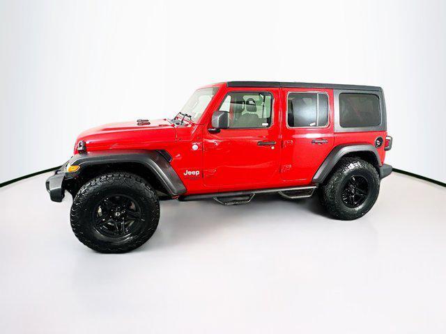 used 2020 Jeep Wrangler Unlimited car, priced at $27,897